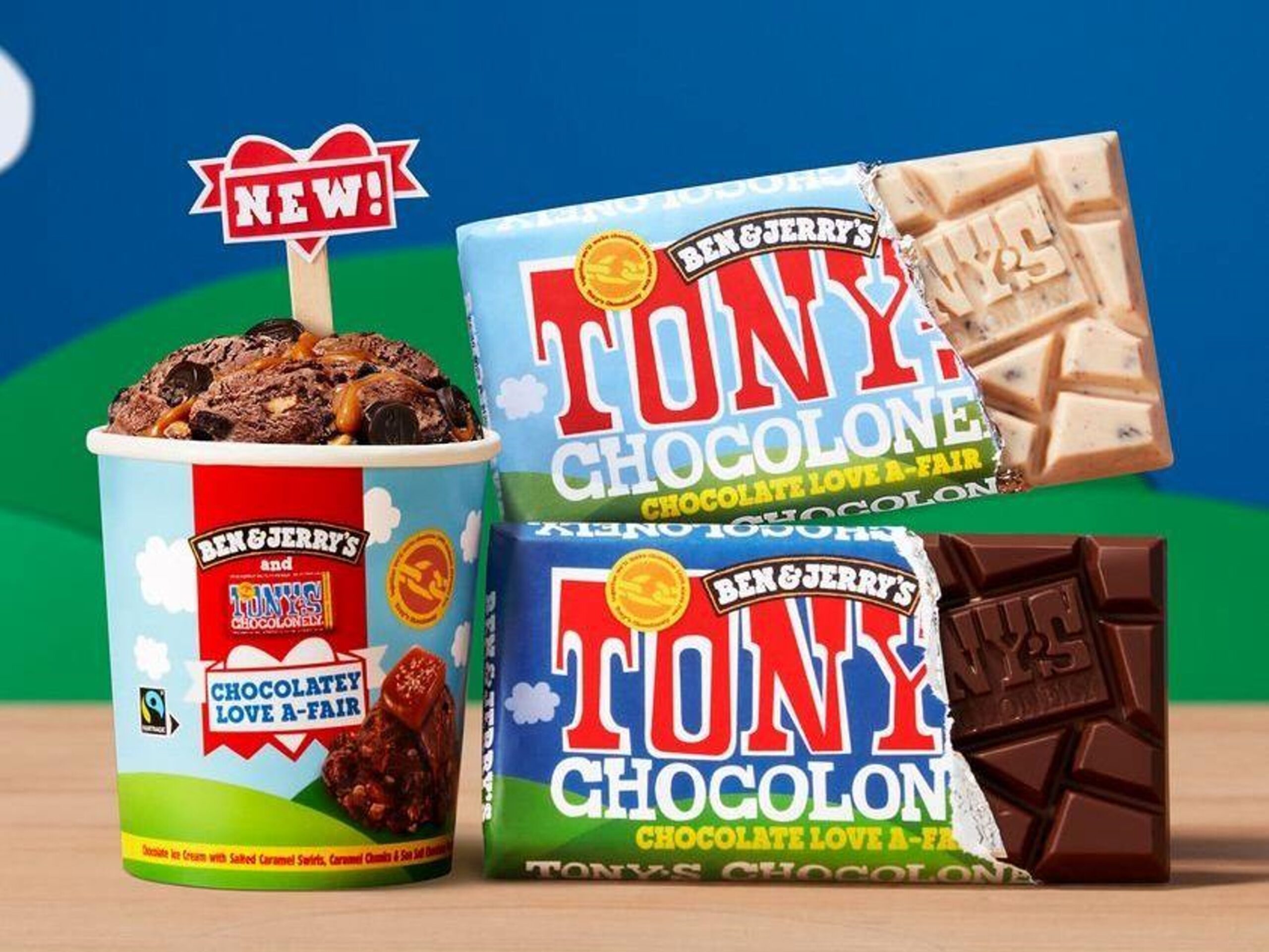 Tony’s Chocolonely攜手美國冰淇淋大腕Ben&Jerry改善可可產業鏈