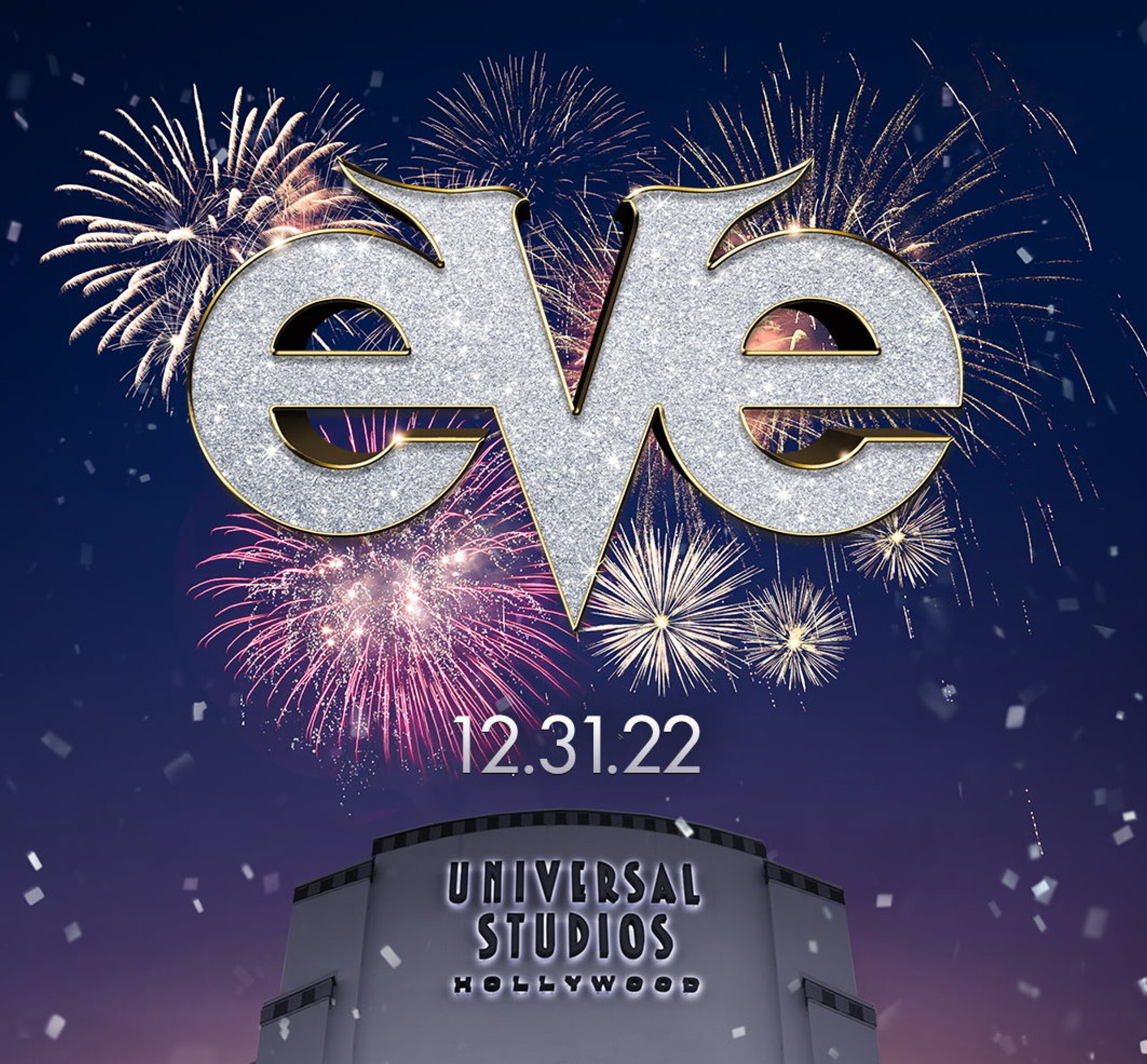 好萊塢環球影城的跨年夜: EVE 活動