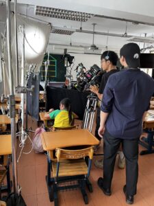Karisse-Taiwan filming