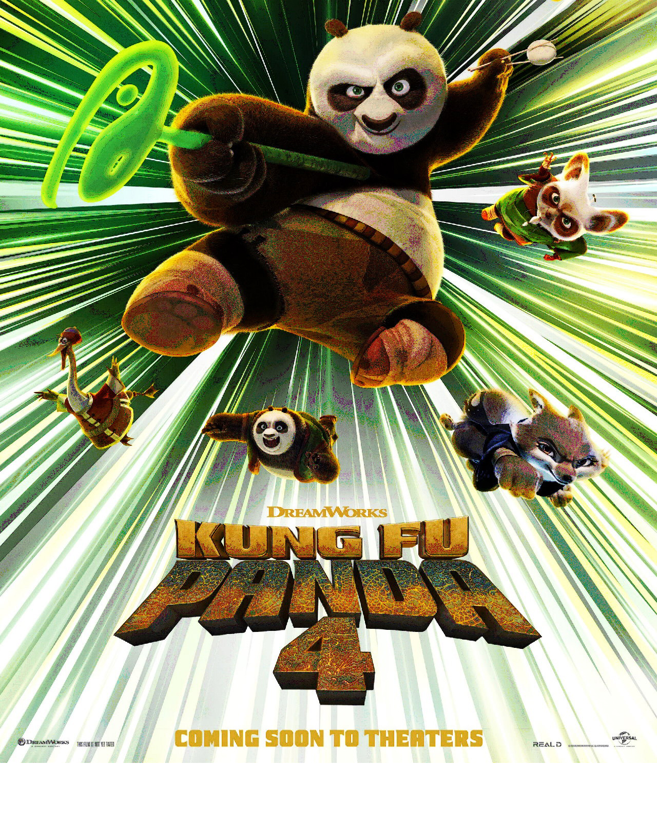 《功夫熊貓 4》3 月 8 日在影院上映